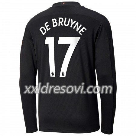 Manchester City Kevin De Bruyne 17 Drugi Nogometni Dres 2020-2021 Dugim Rukavima